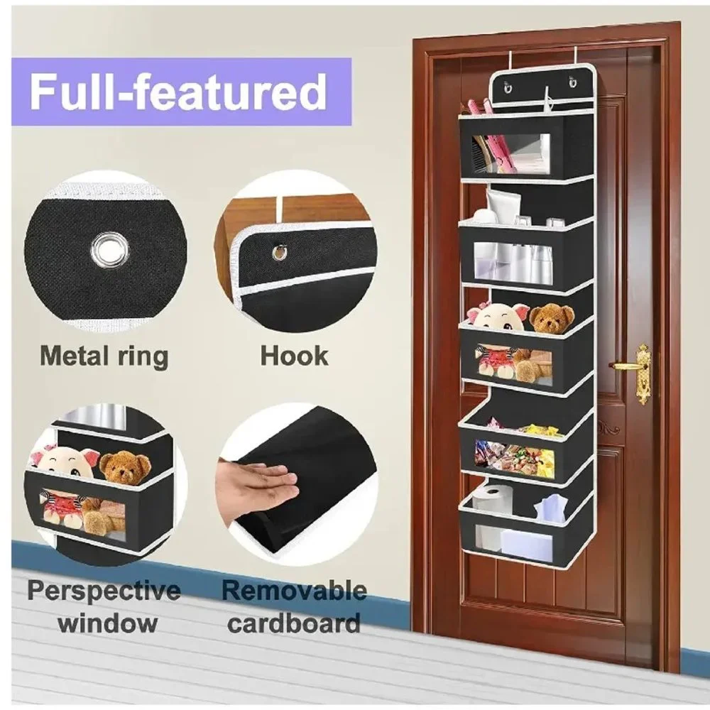 Over the Door Storage Hanging Organizer Closet Pantry Bathroom Playroom Classroo
